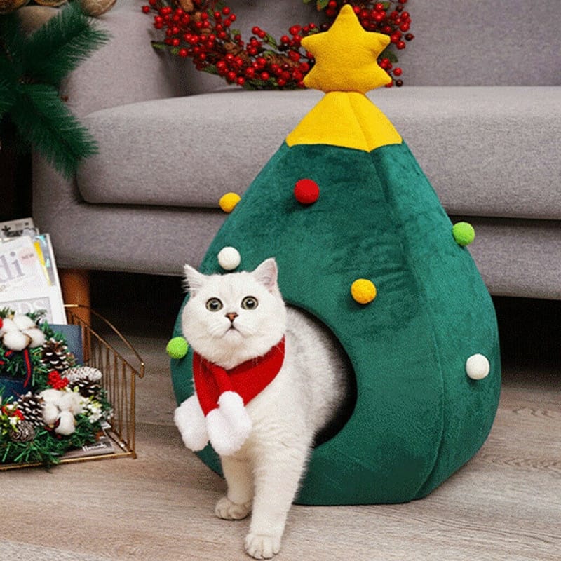 Christmas Cat House OBPetS
